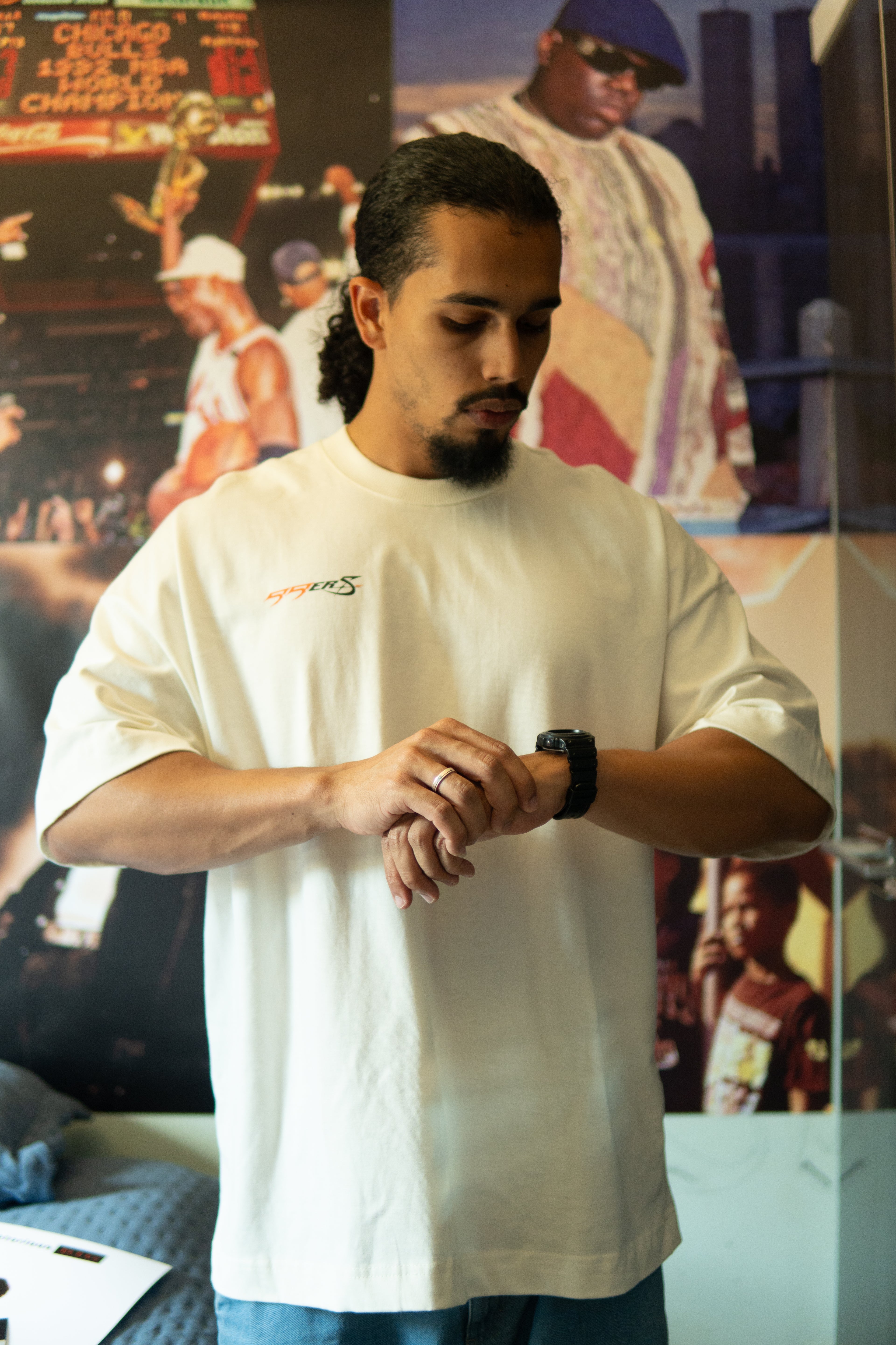 REPRESENT WORLD CHAMPIONS TEE (Off White)