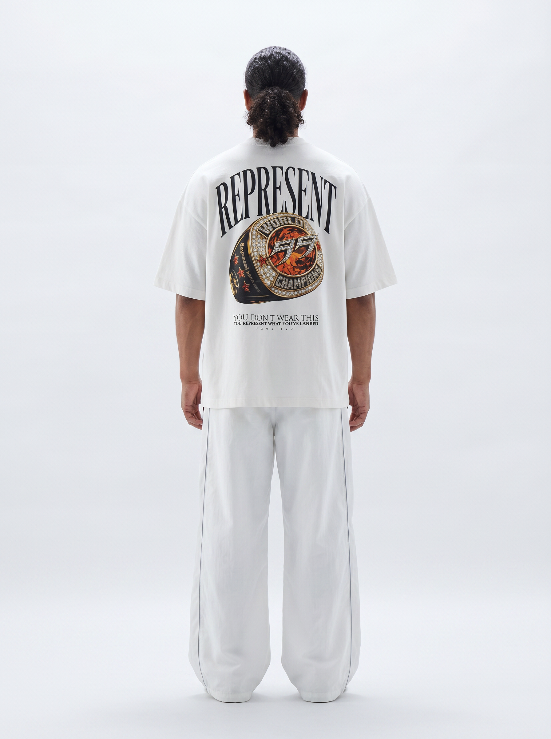 REPRESENT WORLD CHAMPIONS TEE (Off White)
